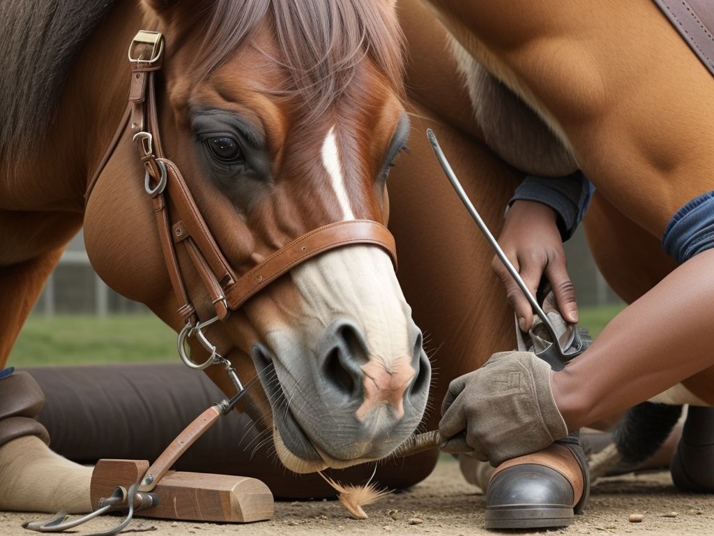 Hoe verzorg je de hoeven van een paard