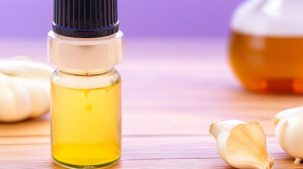 homemade garlic nail serum