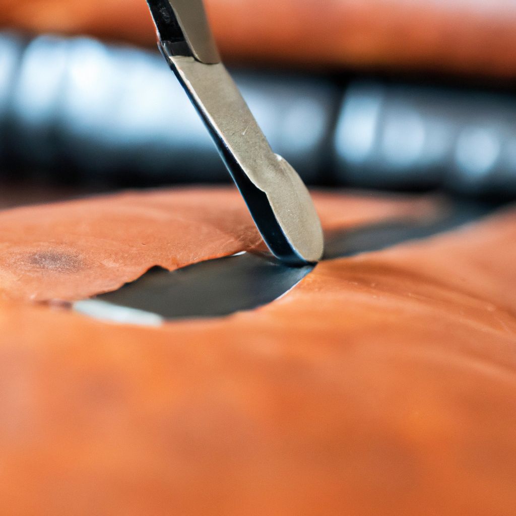 Homemade Leather Edge Beveler Crafting Professional Finishes Leather