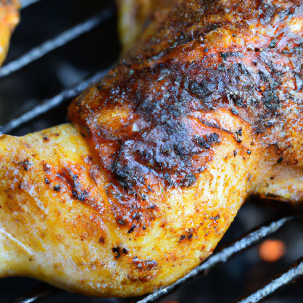 how to keep chicken from sticking to bbq grill