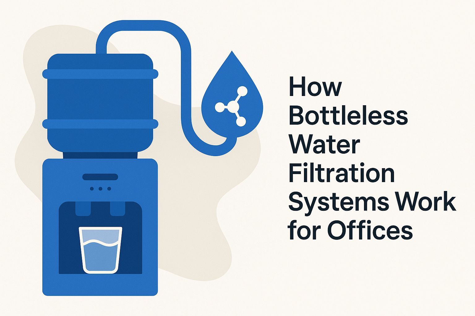 How Bottleless Water Filtration Systems Work for Offices