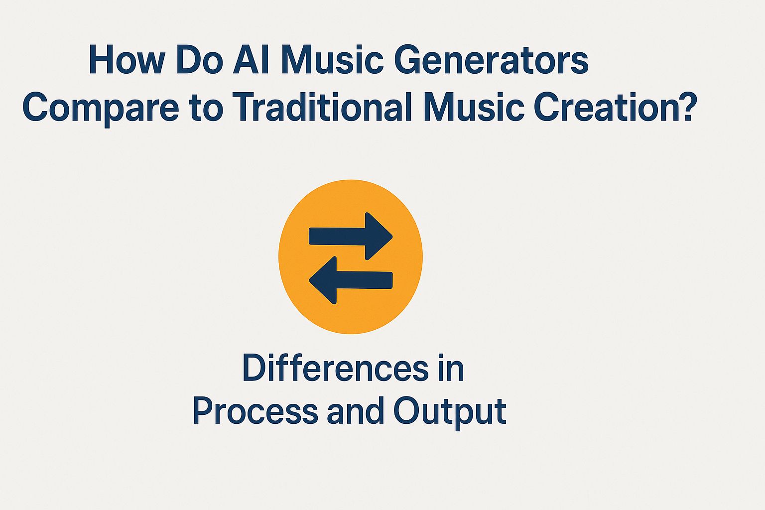 How Do AI Music Generators Compare to Traditional Music Creation?