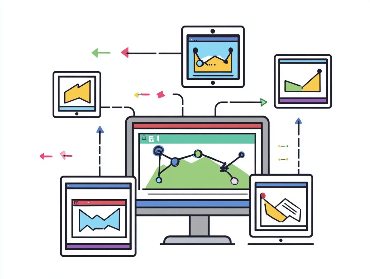 Infographic showing key takeaways of content marketing