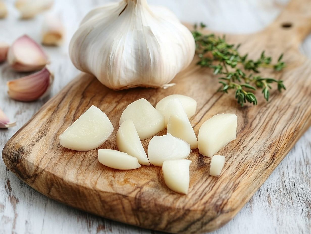 2. Cooked Garlic