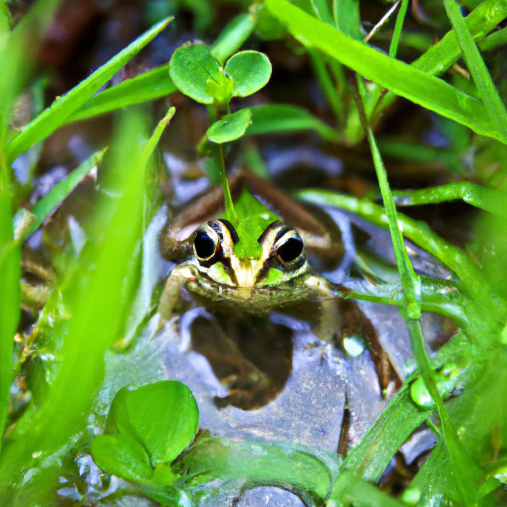 How frogs come in rain