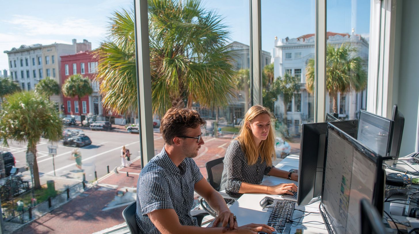 What role does IT support play in document management for Charleston businesses?