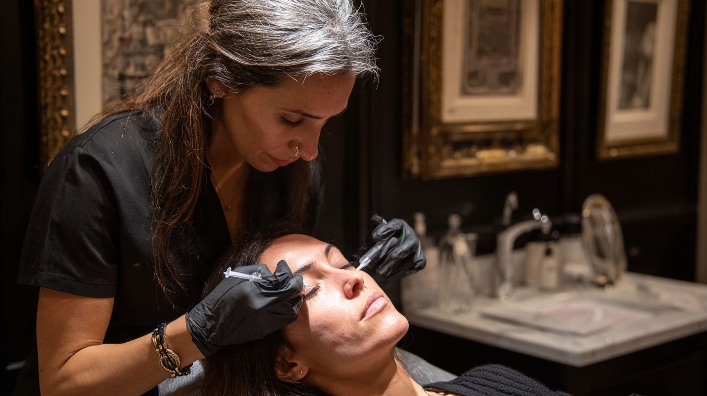 Forehead and Frown Lines