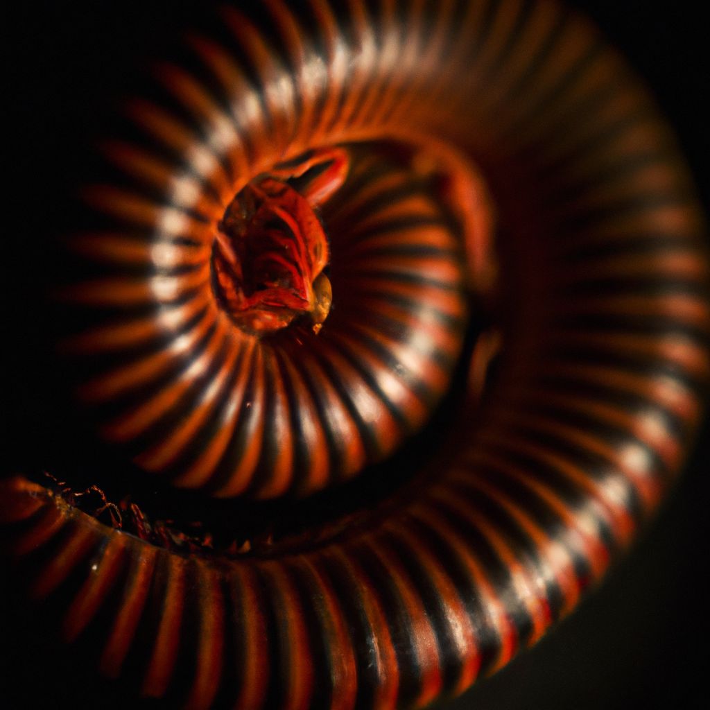 How millipede escape from enemies