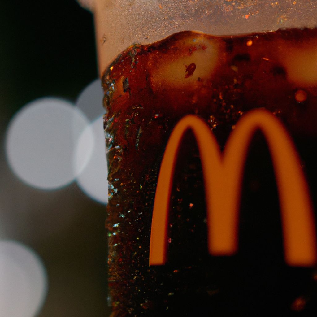 How much caffeine is in a large coke from mcDonald’s Vending Business