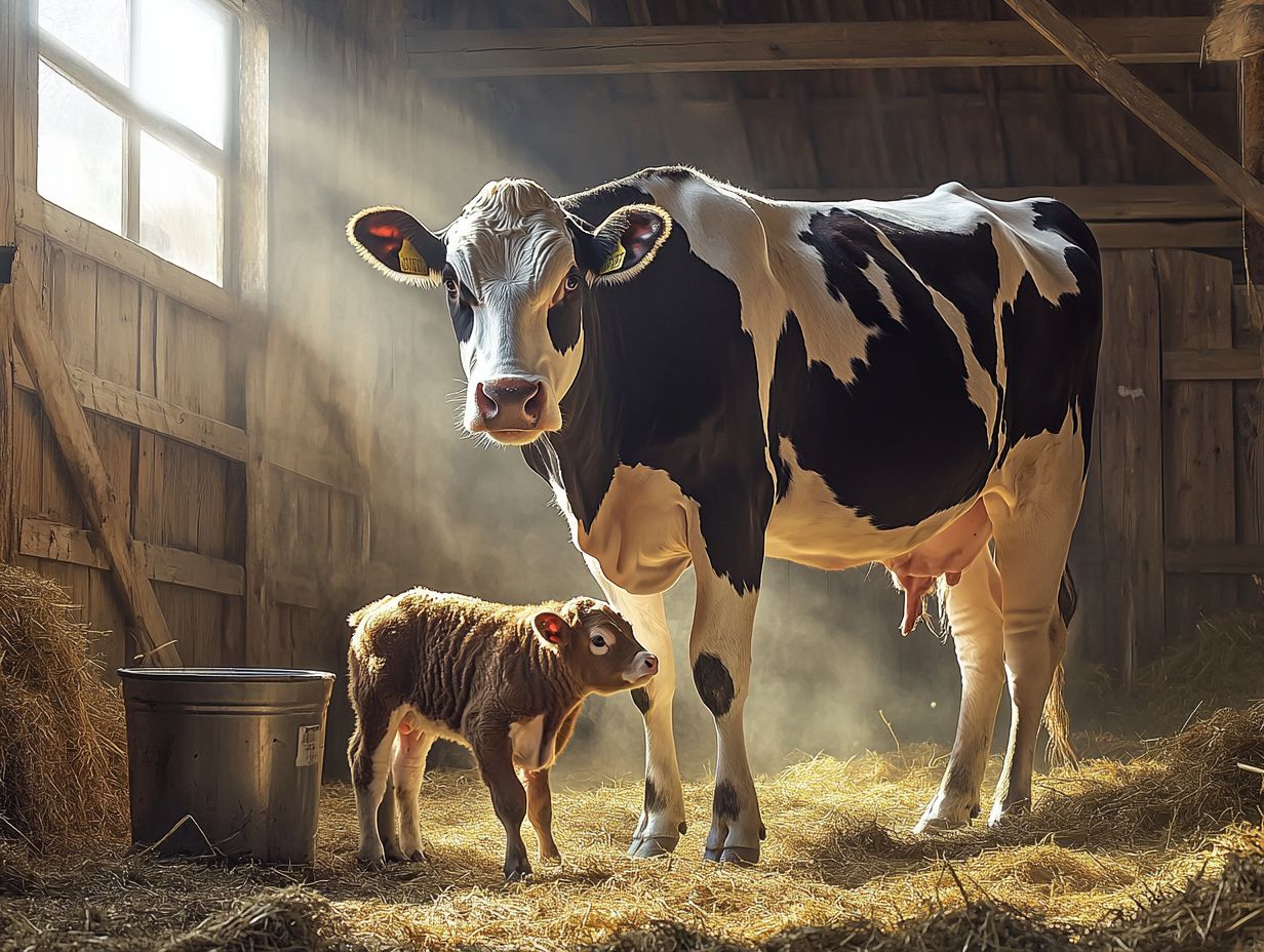 How Much Colostrum Should a Newborn Calf Consume?