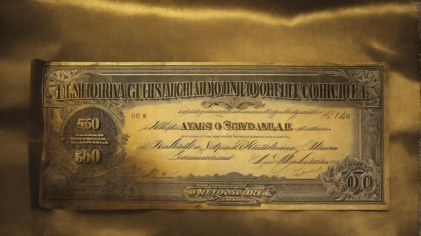 how much is a 500 gold certificate worth