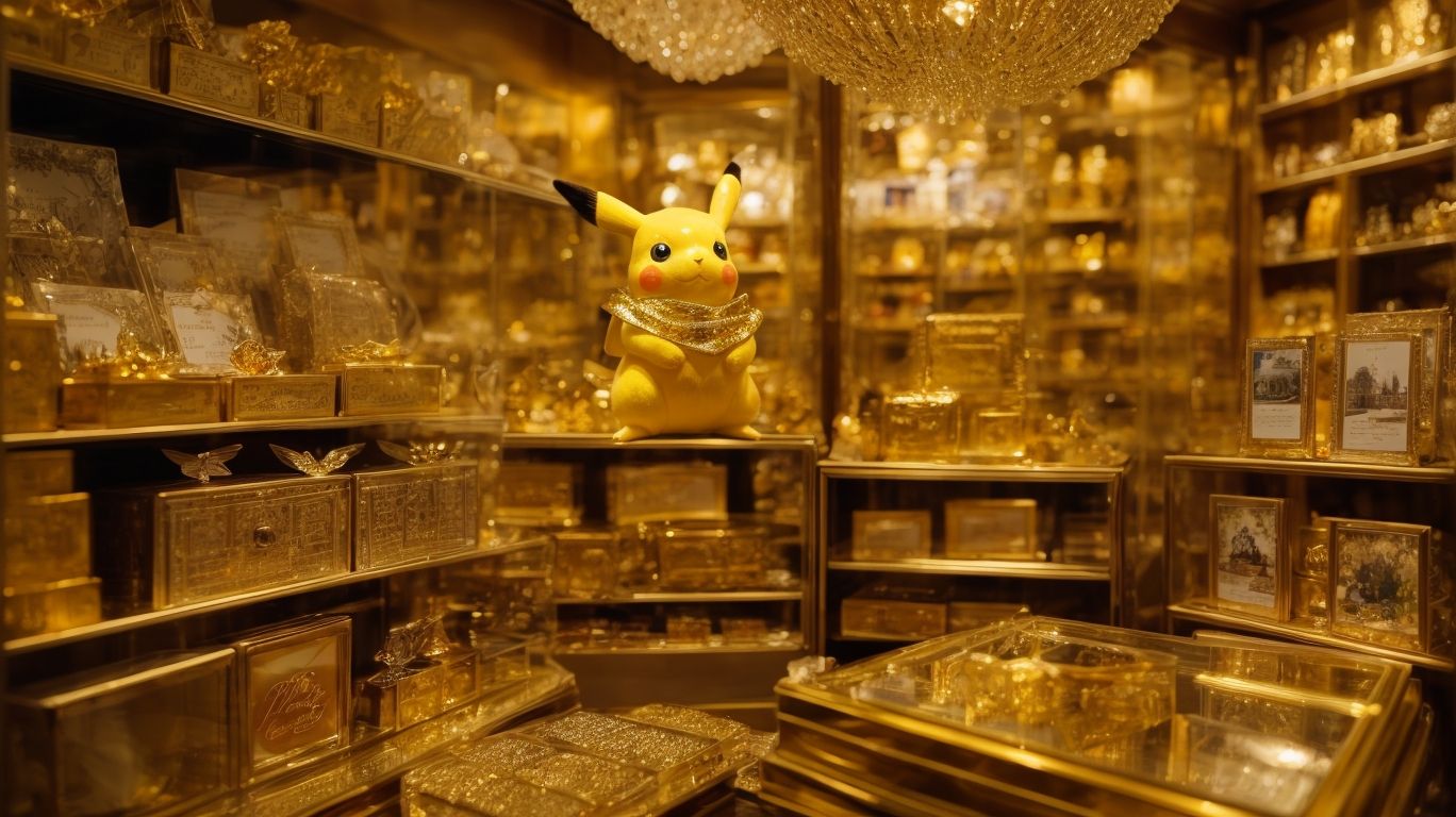 how much is a gold plated pikachu card worth