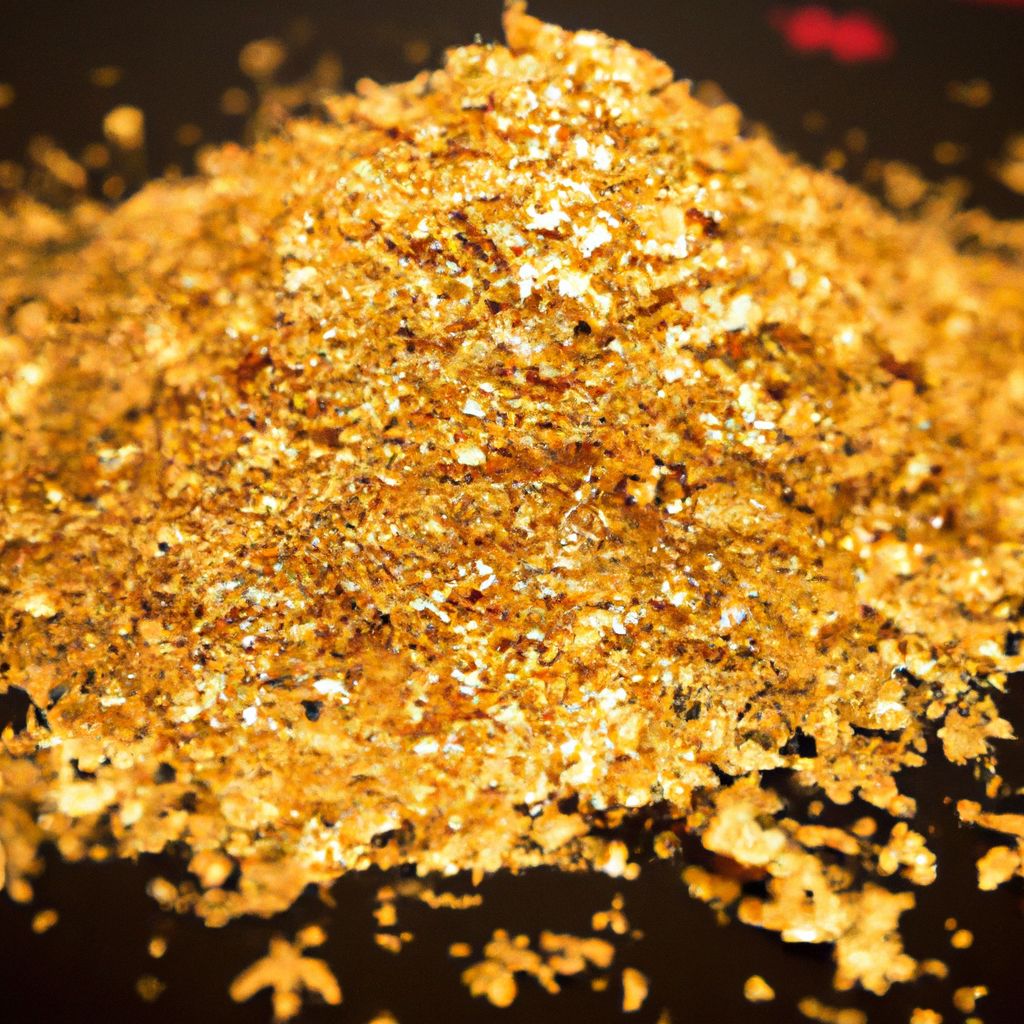 How Much Is Gold Flakes Worth