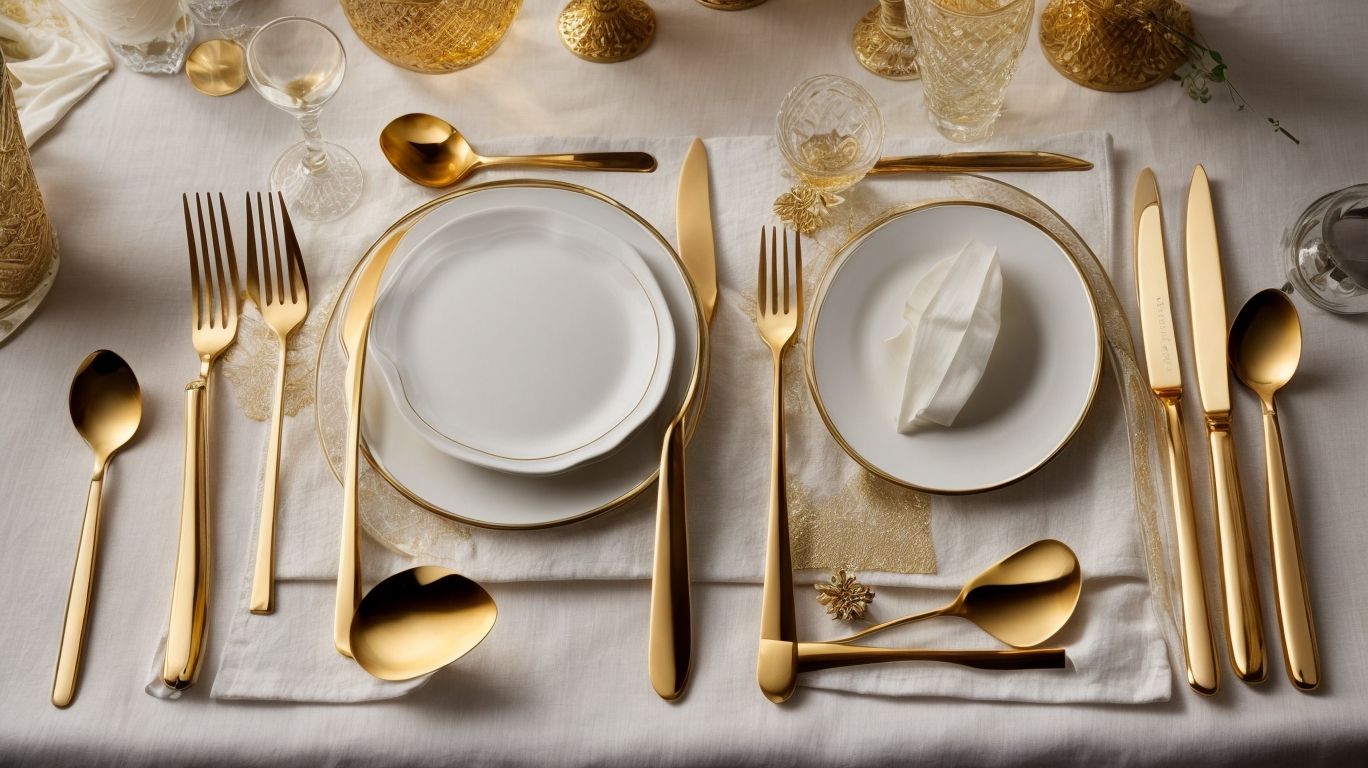 how much is gold plated flatware worth