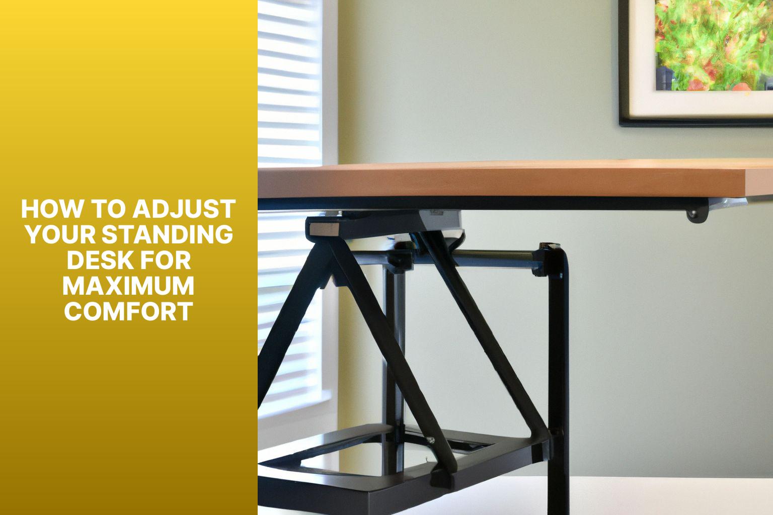 How to Adjust Your Standing Desk for Maximum Comfort