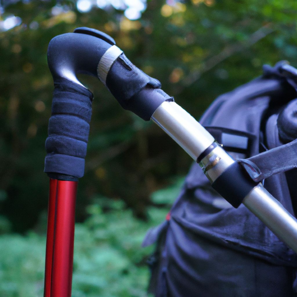 how to attach hiking pole to backpack Joey Journeys
