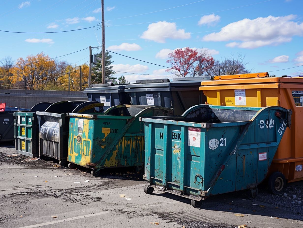 What factors should I consider when choosing the right dumpster size for my project?