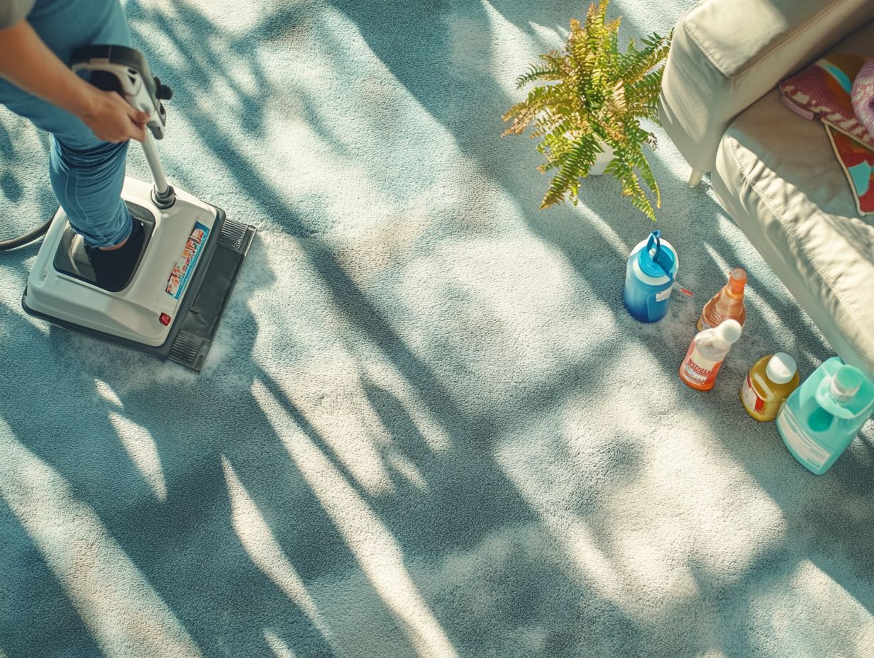 Comment empêcher un tapis blanc de devenir gris?