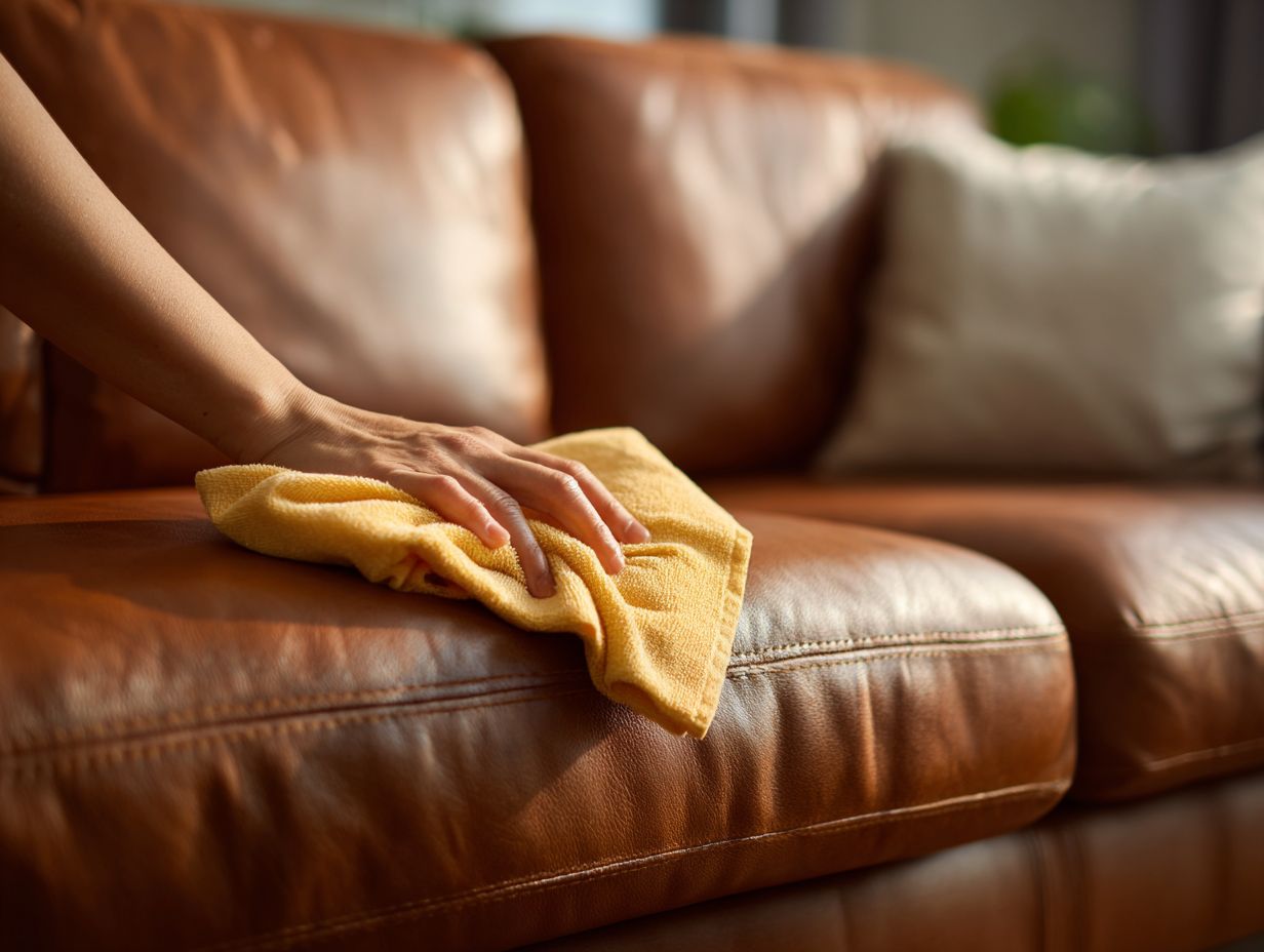 How to Prepare for Cleaning Your Leather Couch?