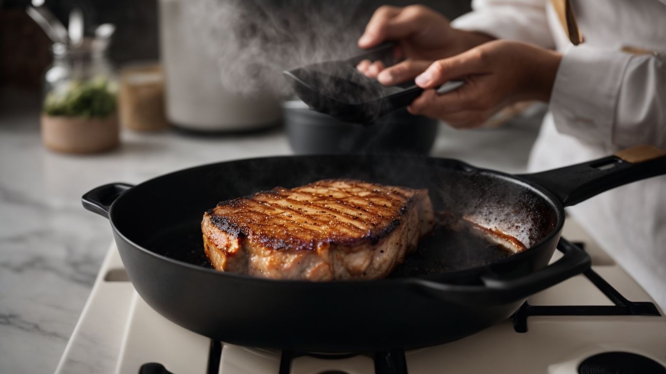 How to Cook Pork Chops in Oven After Searing