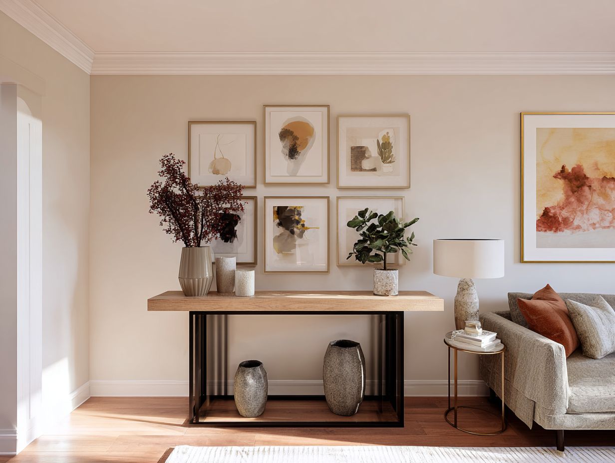 Comment utiliser l'éclairage pour mettre en valeur un grand mur de salon?