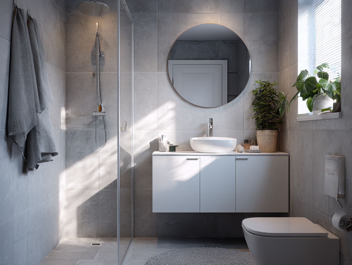 Comment aménager une petite salle de bain?