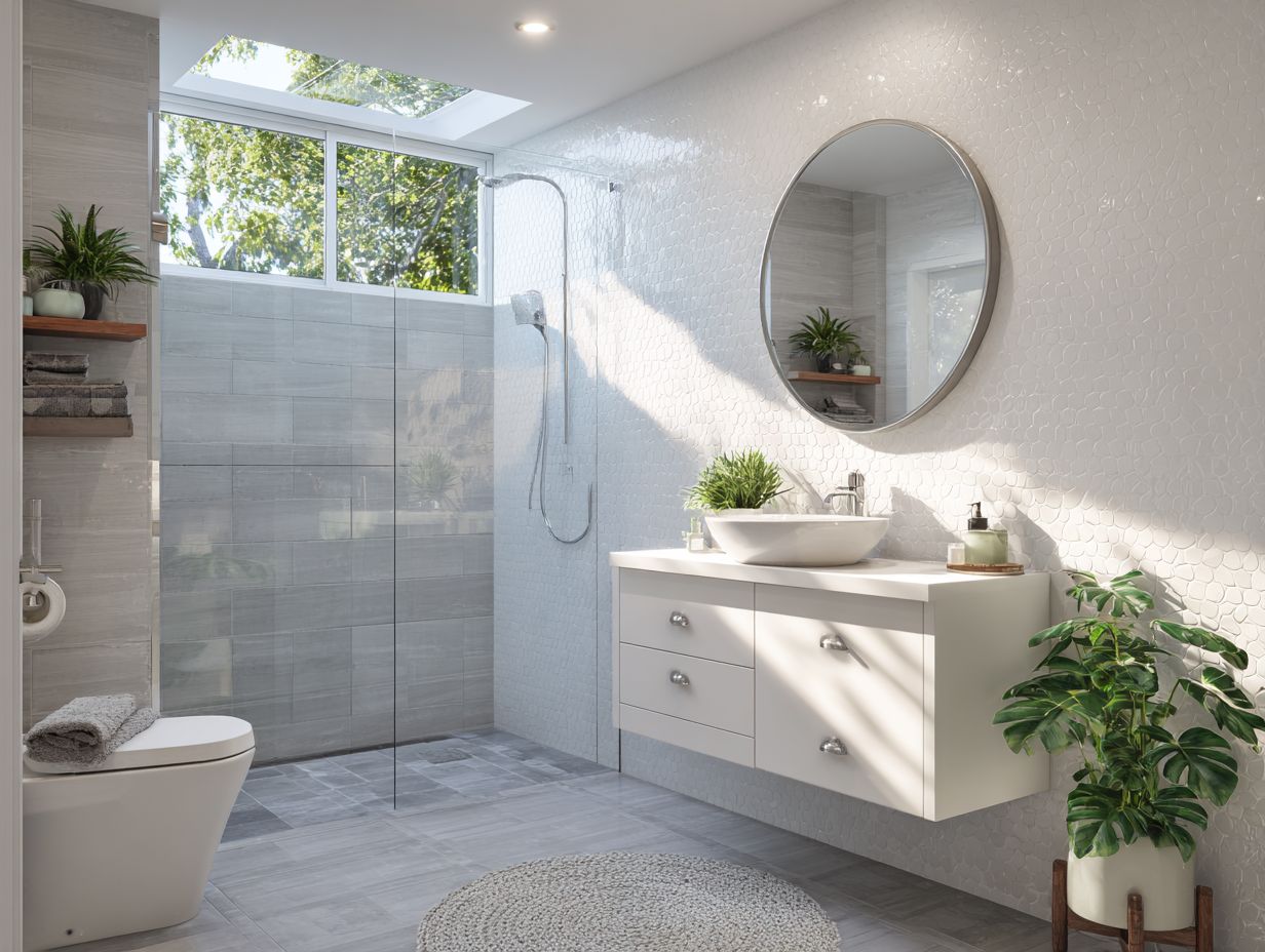 Utilisez des miroirs pour agrandir l'espace