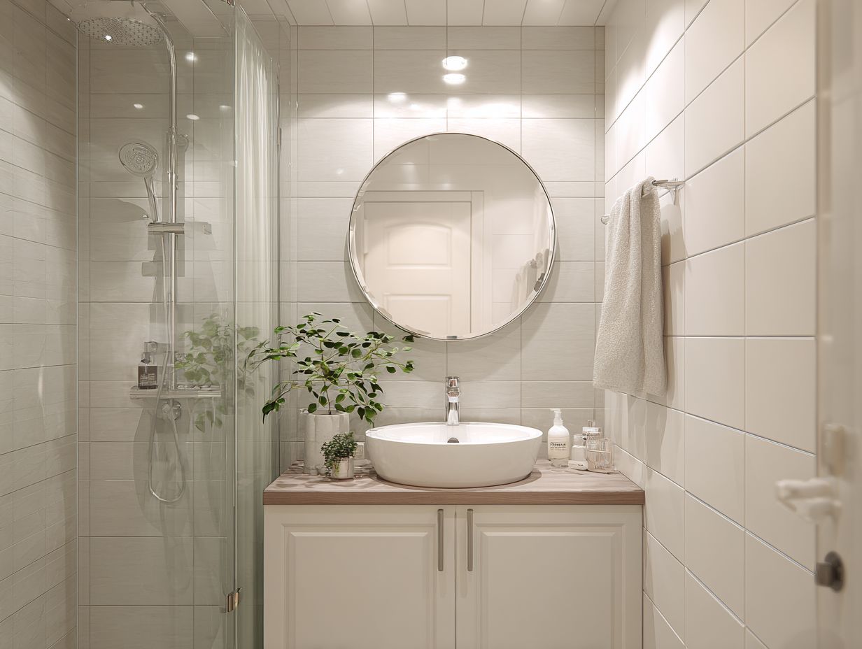 Optez pour une douche plutôt qu'une baignoire