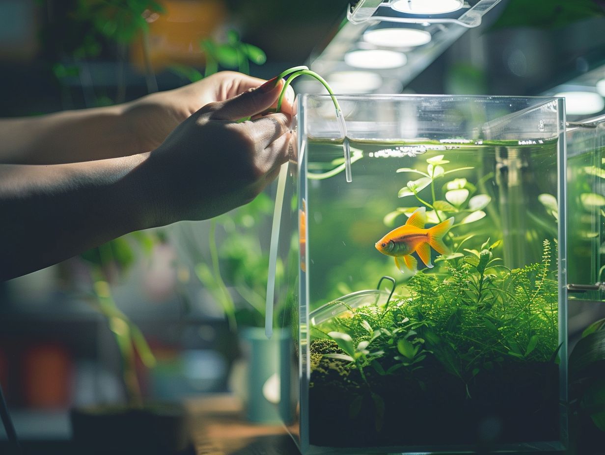 Removing Fish from Tank