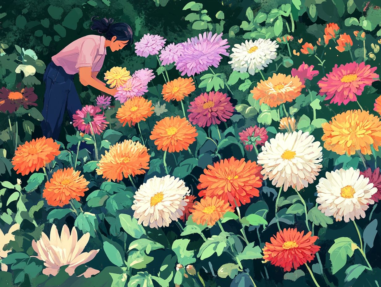 Caring for Chrysanthemums