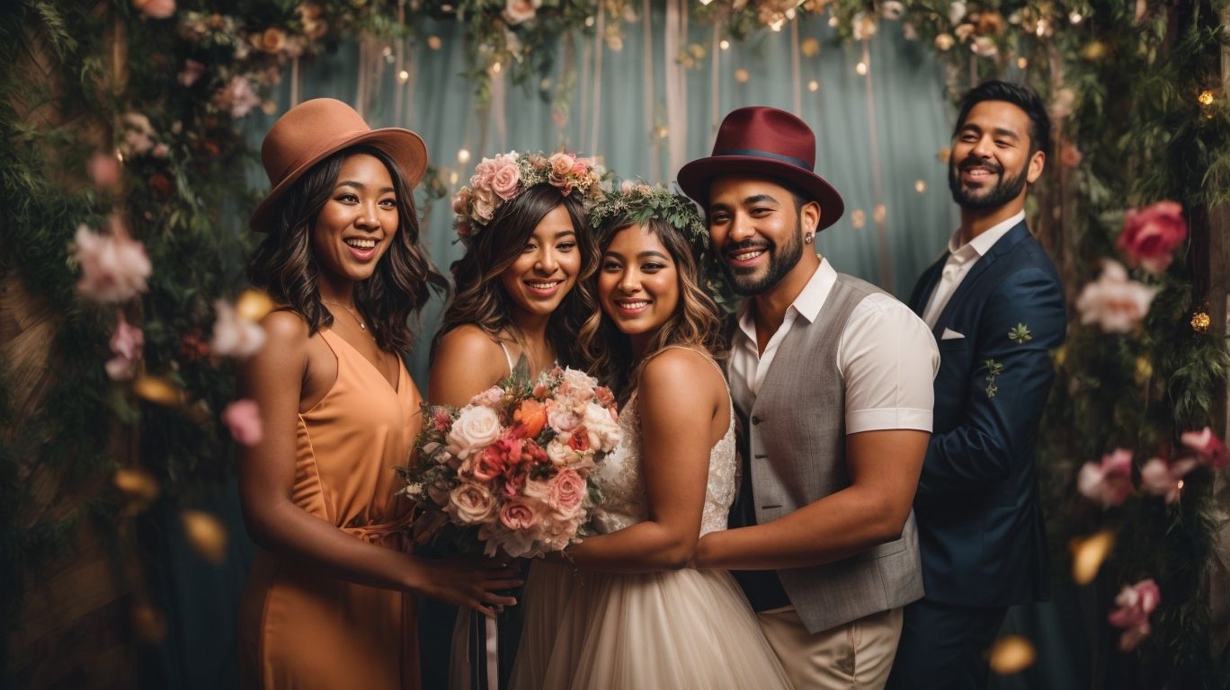 How to make a wedding photo booth