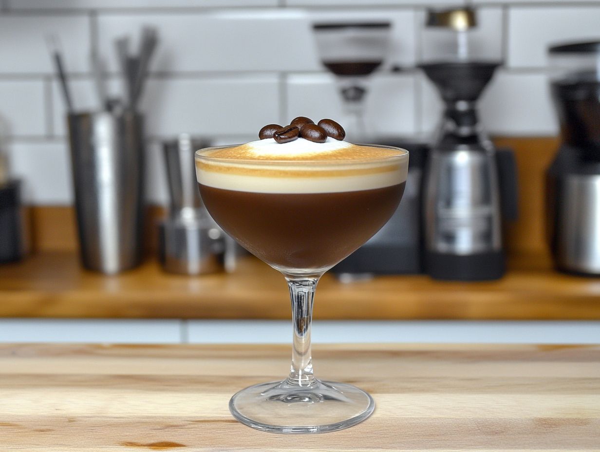 Can I use any type of coffee to make an Espresso Martini?