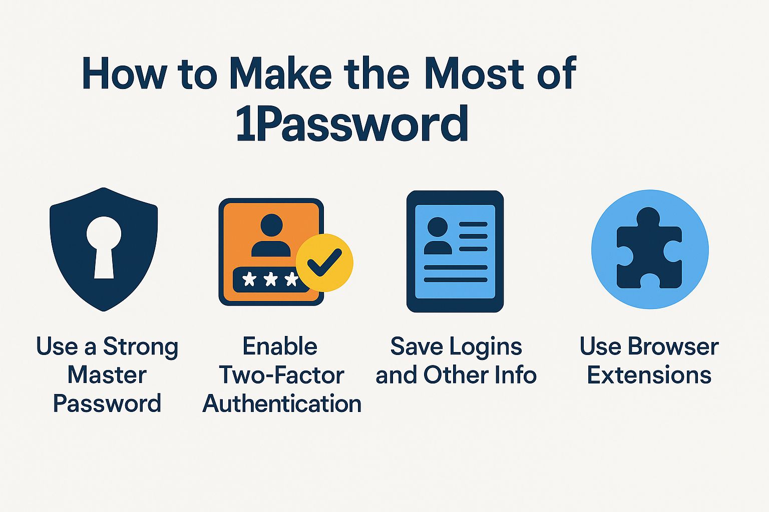 How to Make the Most of 1Password