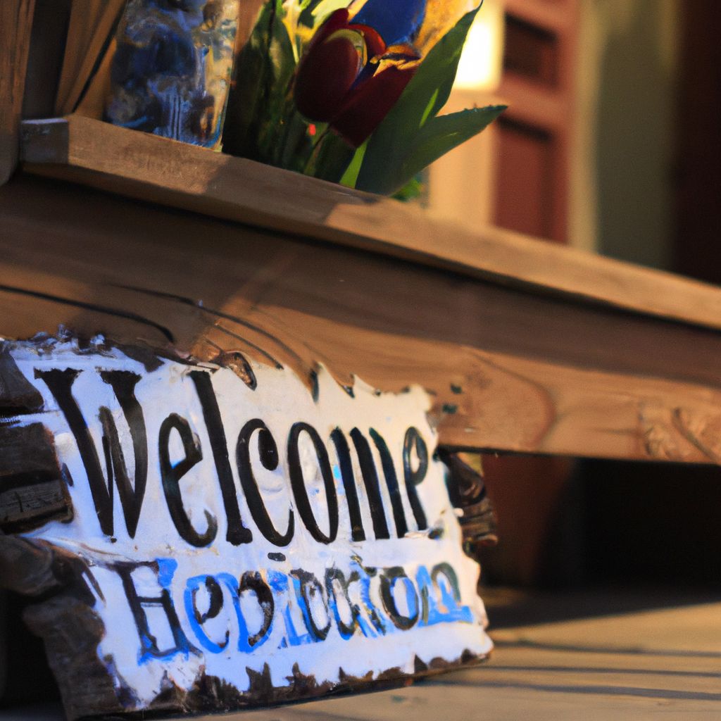 how to make welcome sign for front porch craft ideas