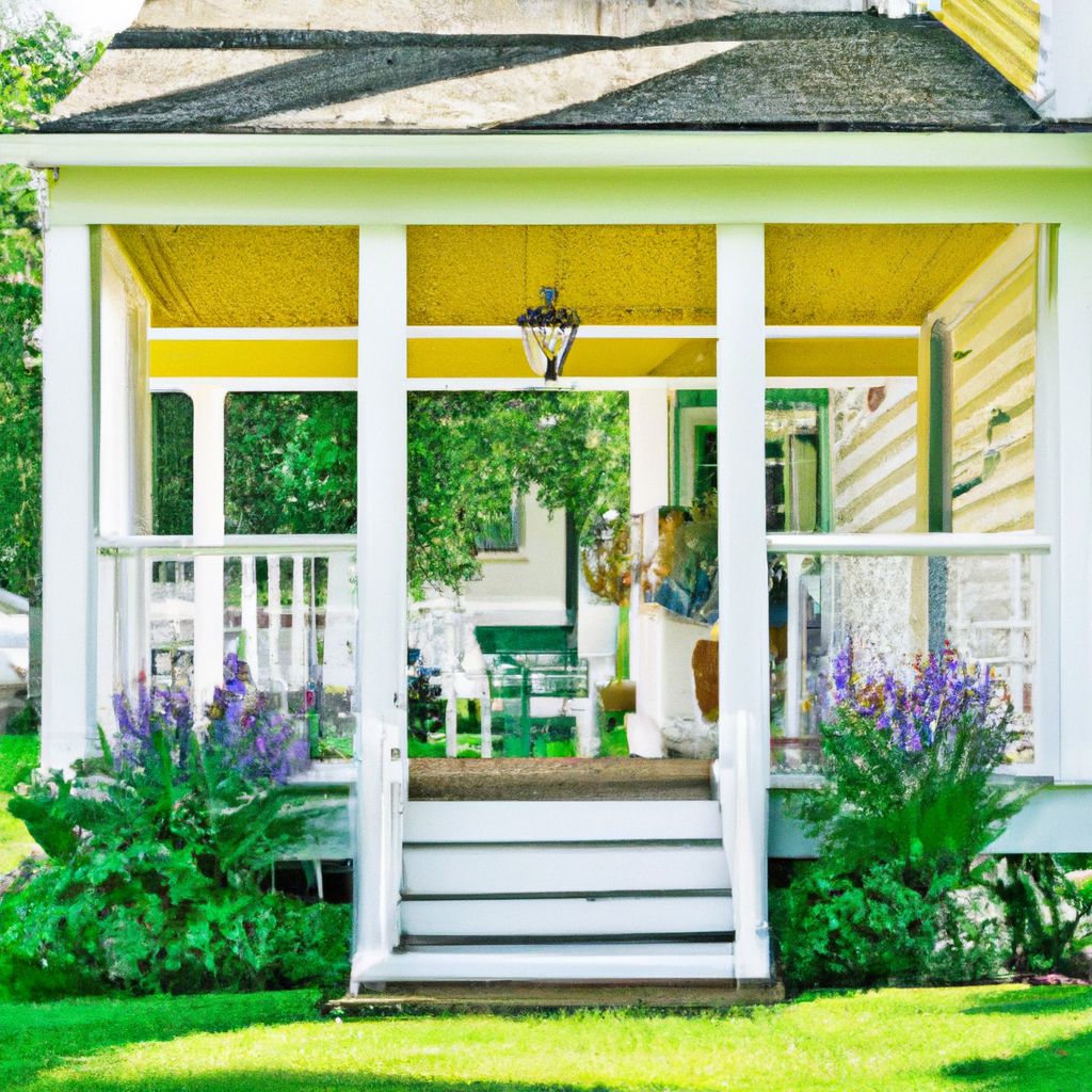 how to open a closed front porch ideas