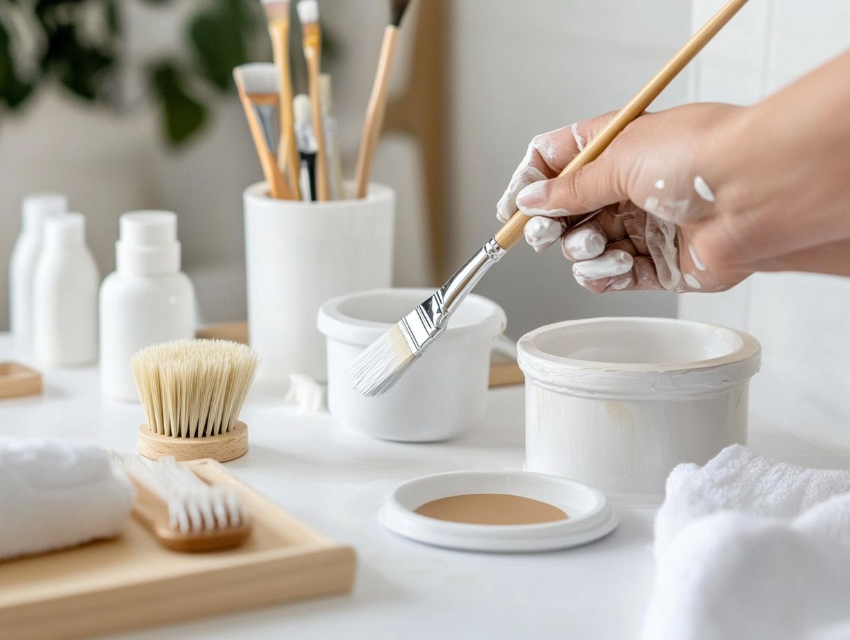 Choosing the Right Paint for Bathroom Cabinets