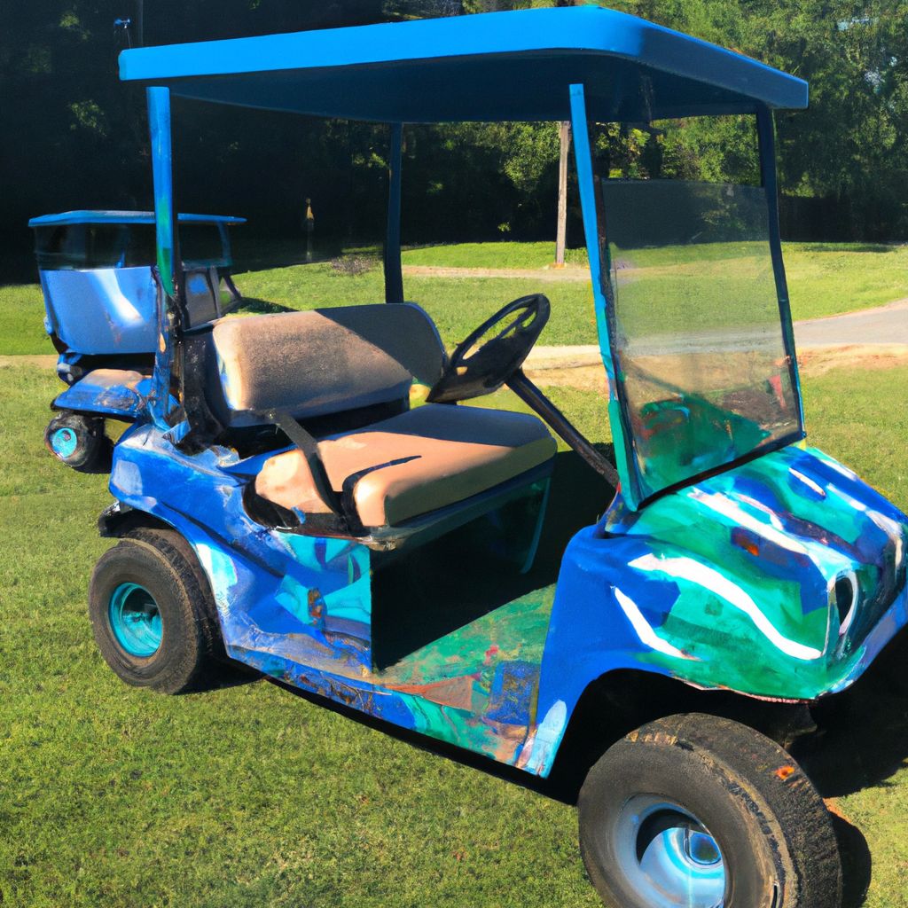 how to paint golf cart - fairwayfindings.com