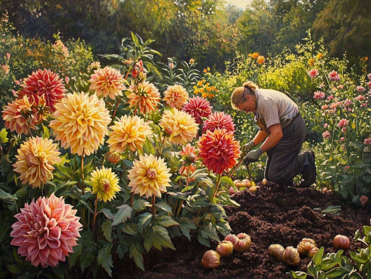 Caring for Dahlias