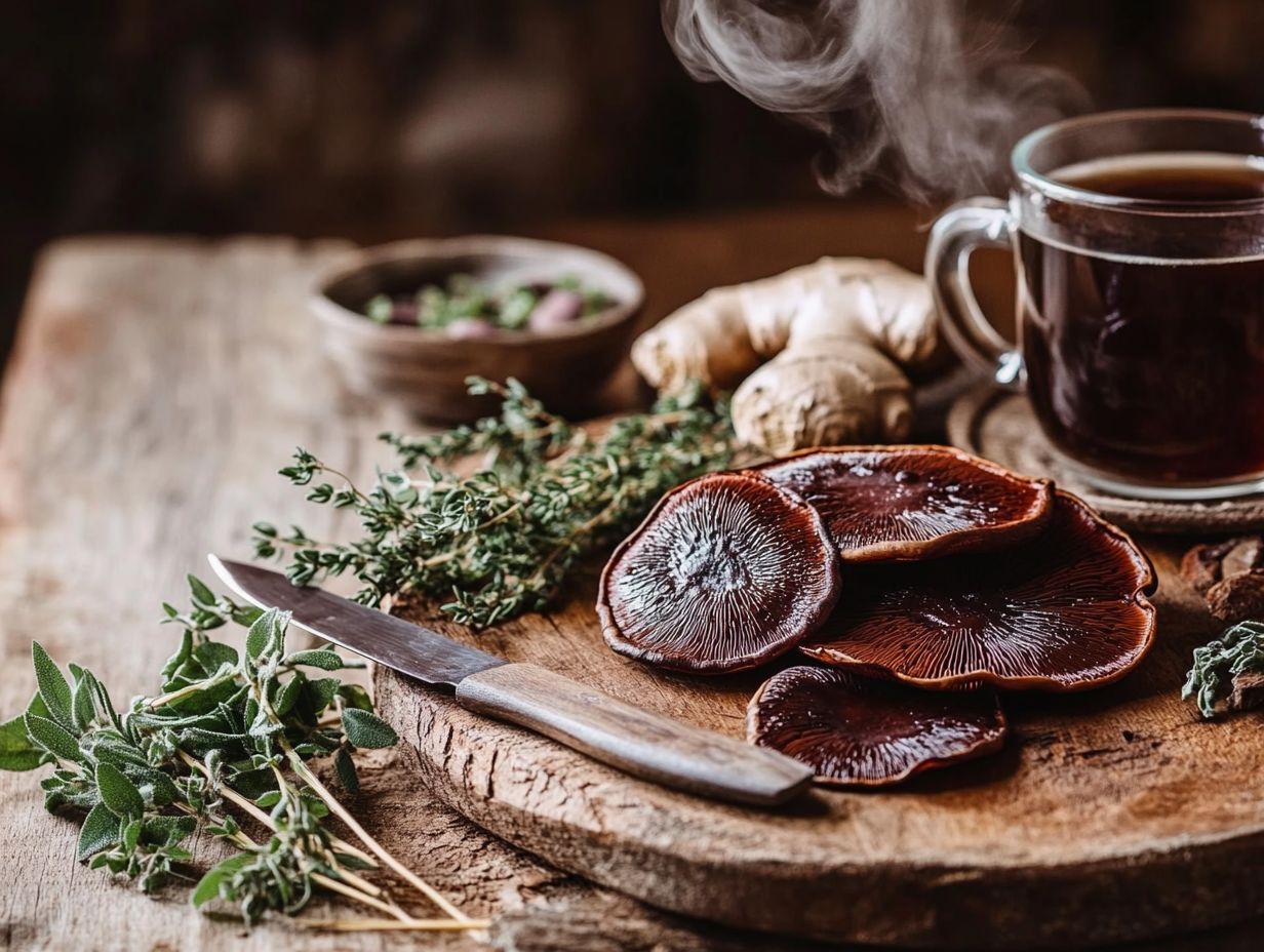 Reishi Mushroom Powder Drink