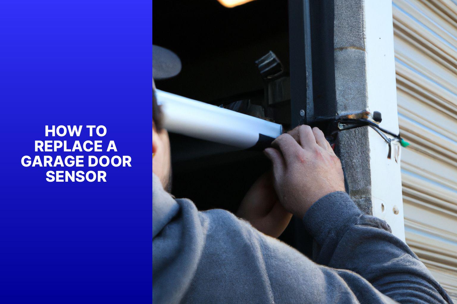 How to Replace a Garage Door Sensor