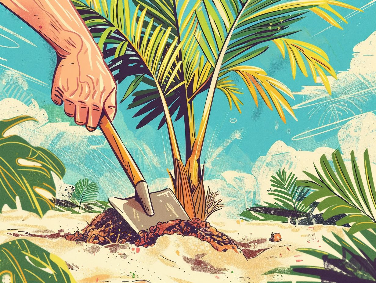 Aftercare for Transplanted Palm Trees