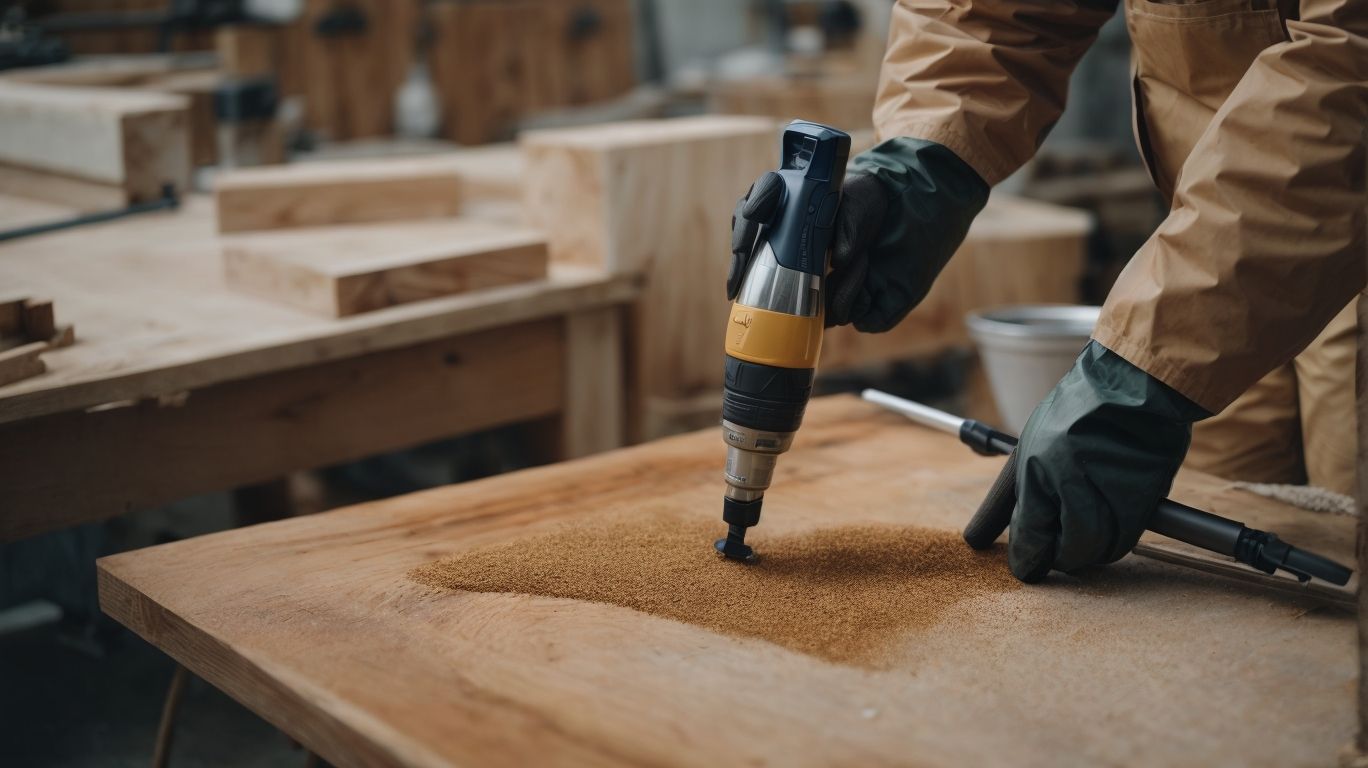 How to Use a Spray Gun for Staining Wood in Glen Rock NJ