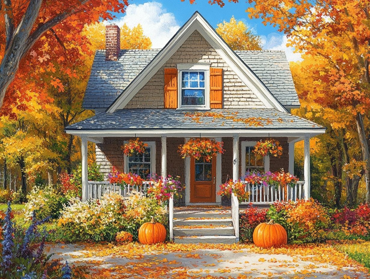 4. Using Fall Colors in Different Rooms of Your Home