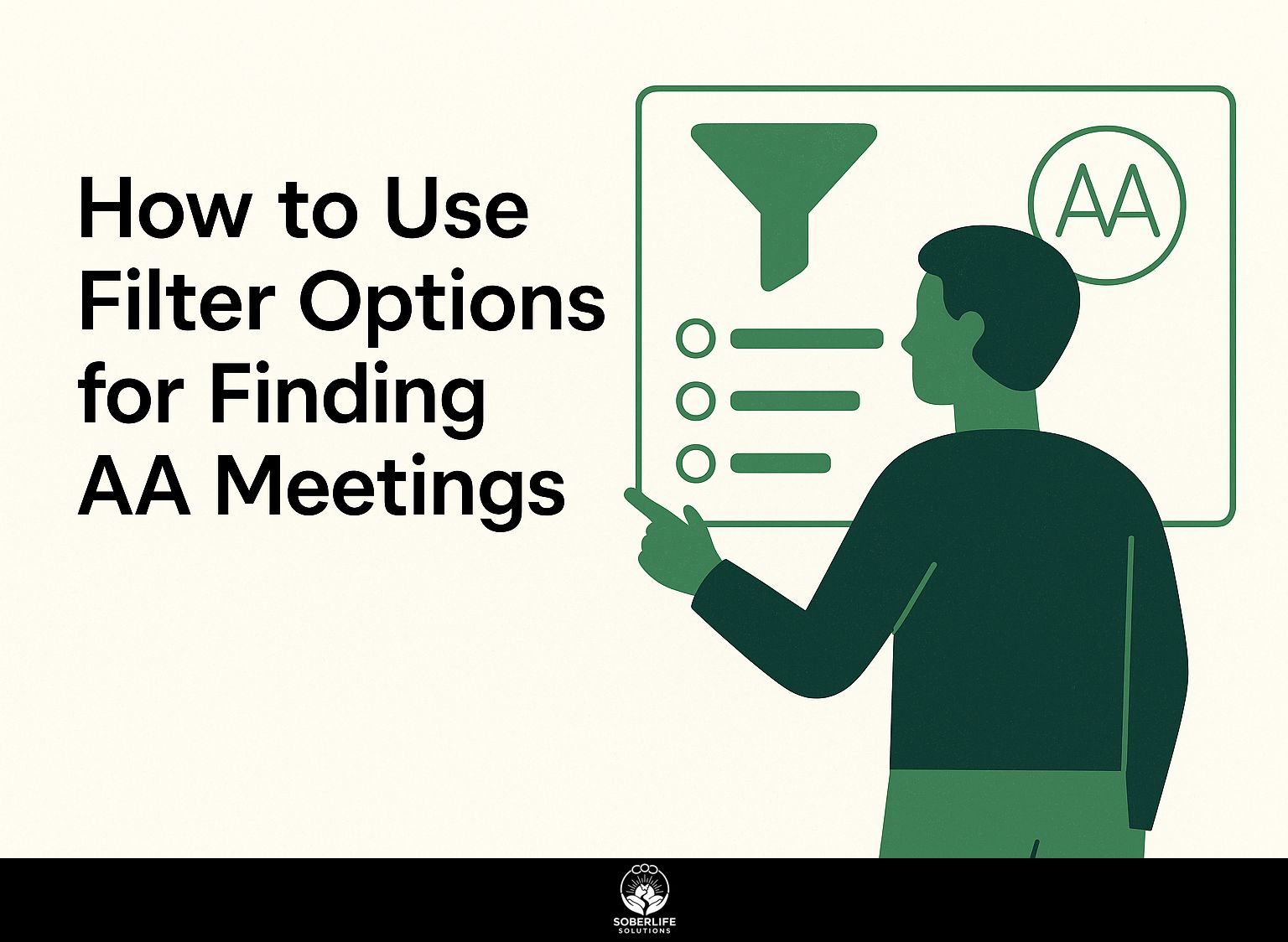 How to Use Filter Options for Finding AA Meetings
