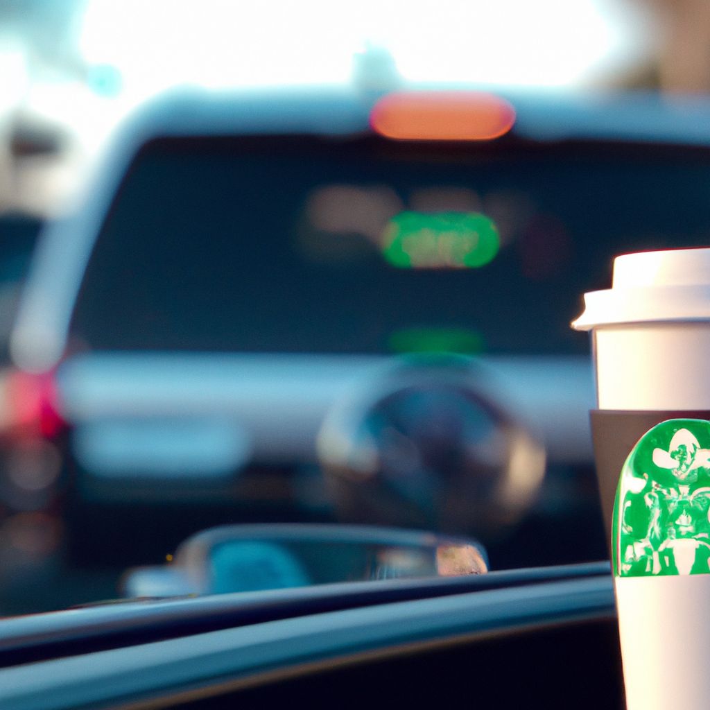 How to use starbucks reusable cup in drive thru