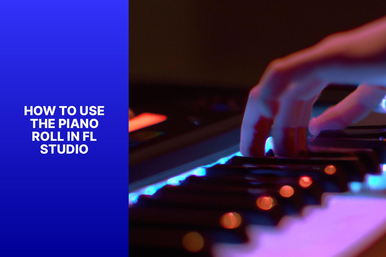 How to use the Piano Roll in FL Studio