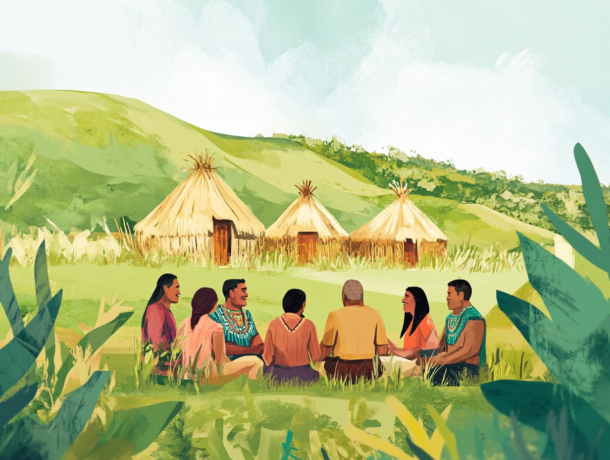 2. What are some examples of traditional land rights influencing environmental policies?