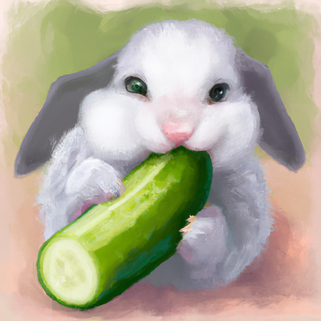 i conigli possono mangiare i cetrioli
