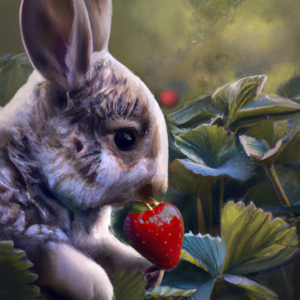 i conigli possono mangiare le fragole
