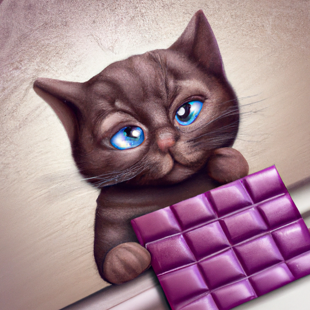 i gatti possono mangiare il cioccolato